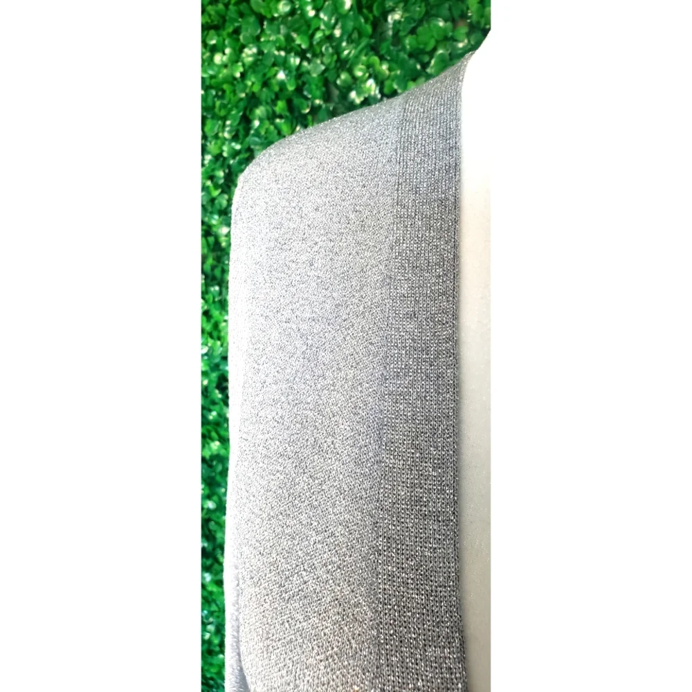 14. J.Crew Merino wool metallic cropped cardigan sweater - Picture 5 of 8